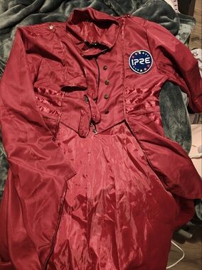 Red Fantasy Cosplay Jacket With IPRE Patch (TAZ)